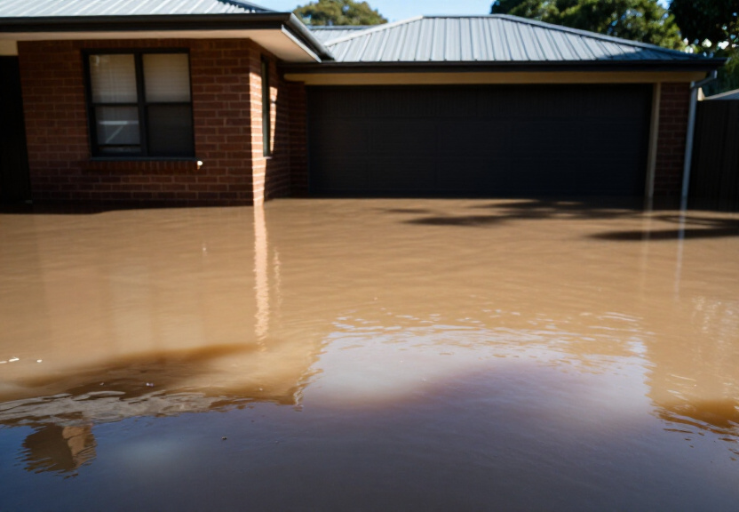 Before and After Flood Cleanup in Strathfield South